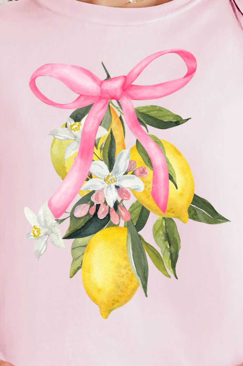 Coquette Lemon Blossom Comfort Colors Adult Ring - Spun Cotton Tee - Wholesale Accessory Market