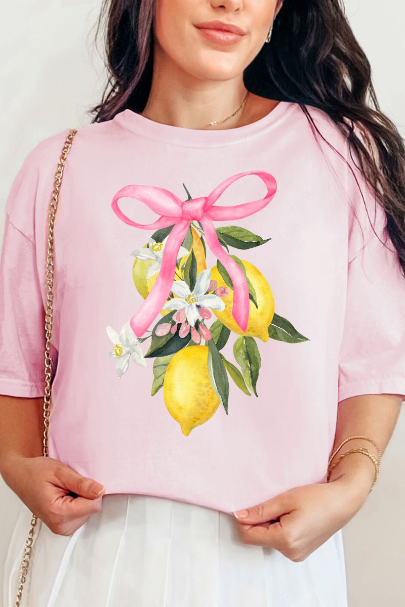 Coquette Lemon Blossom Comfort Colors Adult Ring - Spun Cotton Tee - Wholesale Accessory Market