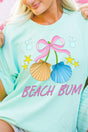 Coquette Shell Beach Bum Comfort Colors Adult Ring - Spun Cotton Tee - Wholesale Accessory Market