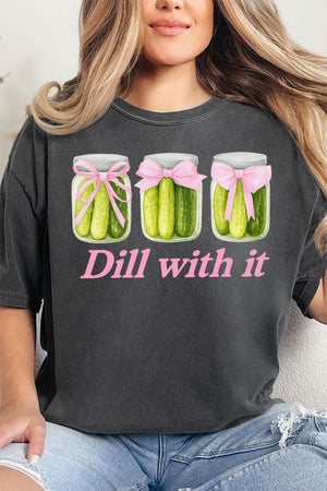 Dill With It Coquette Comfort Colors Adult Ring - Spun Cotton Tee - Wholesale Accessory Market