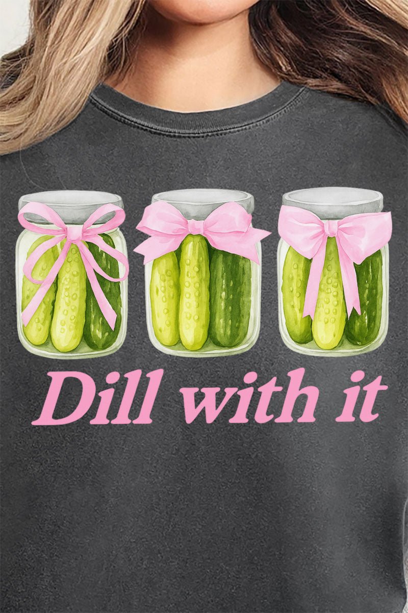 Dill With It Coquette Comfort Colors Adult Ring - Spun Cotton Tee - Wholesale Accessory Market