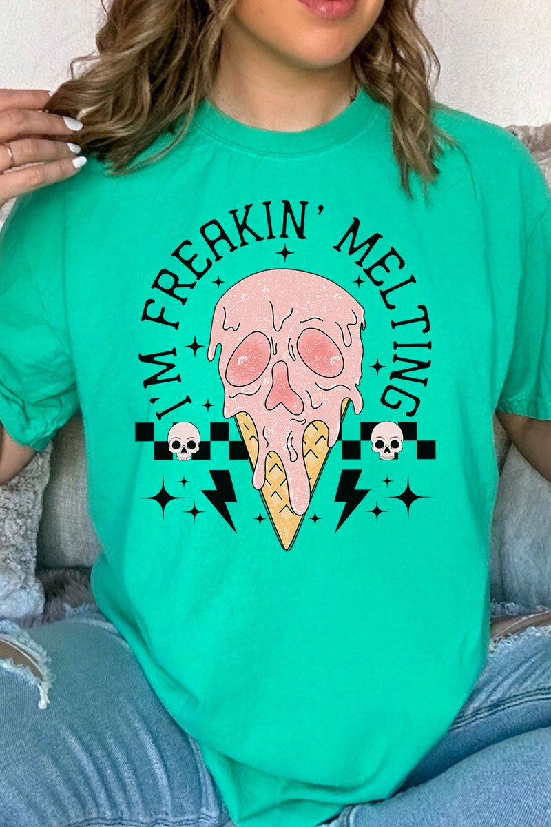 Freakin' Melting Comfort Colors Adult Ring - Spun Cotton Tee - Wholesale Accessory Market
