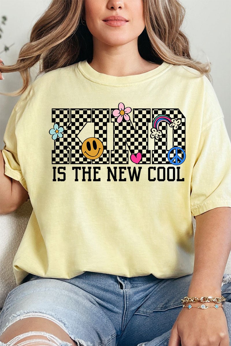 Kind Is New Cool Comfort Colors Adult Ring - Spun Cotton Tee - Wholesale Accessory Market