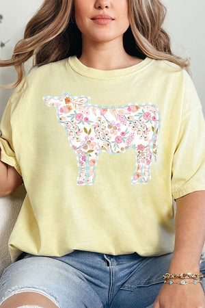 Moolette Meadow Comfort Colors Adult Ring - Spun Cotton Tee - Wholesale Accessory Market