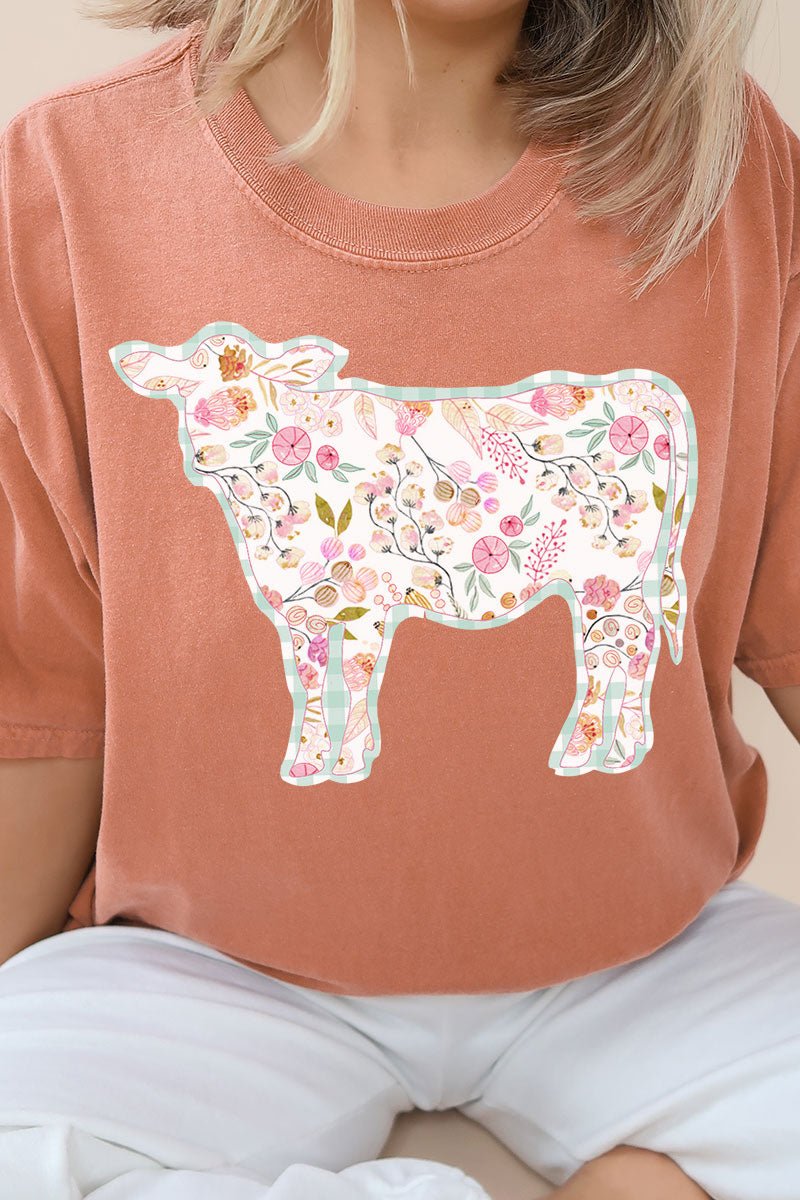 Moolette Meadow Comfort Colors Adult Ring - Spun Cotton Tee - Wholesale Accessory Market