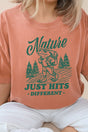 Nature Hits Different Comfort Colors Adult Ring - Spun Cotton Tee - Wholesale Accessory Market