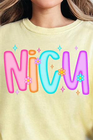 Neon Glow NICU Comfort Colors Adult Ring - Spun Cotton Tee - Wholesale Accessory Market