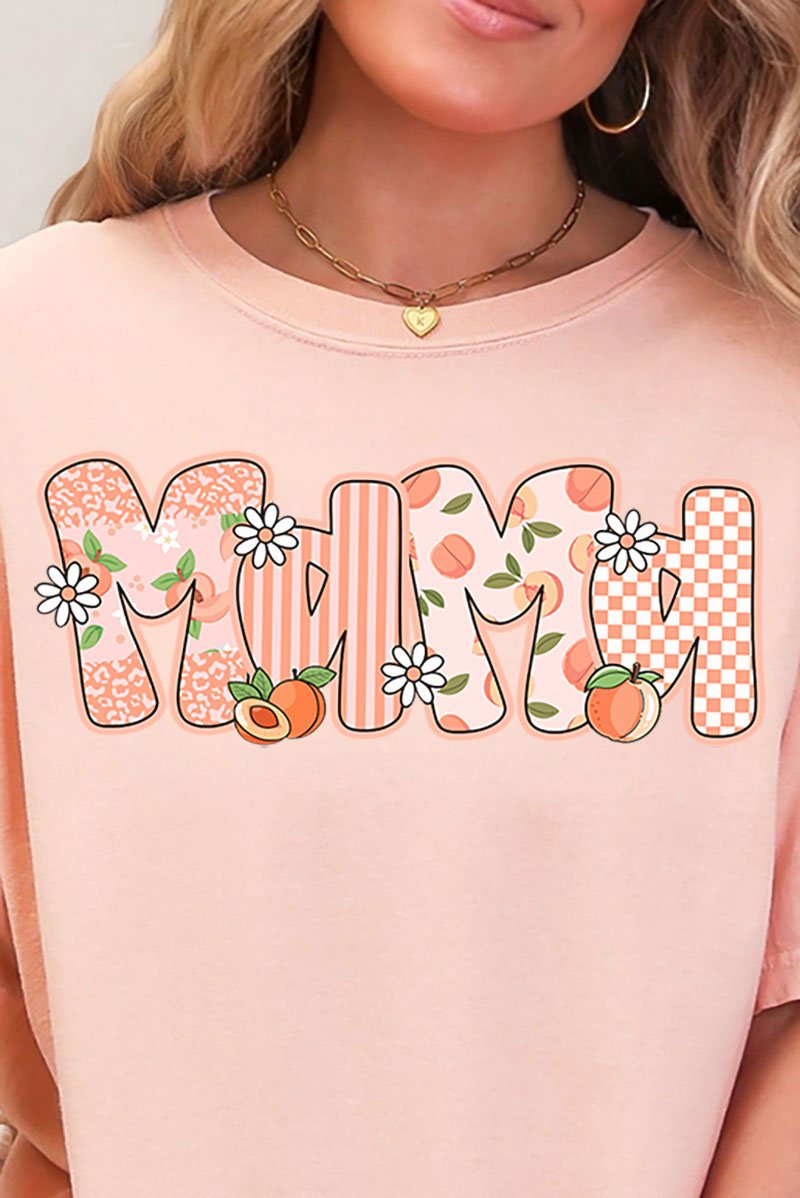 Peachy Keen Mama Comfort Colors Adult Ring - Spun Cotton Tee - Wholesale Accessory Market