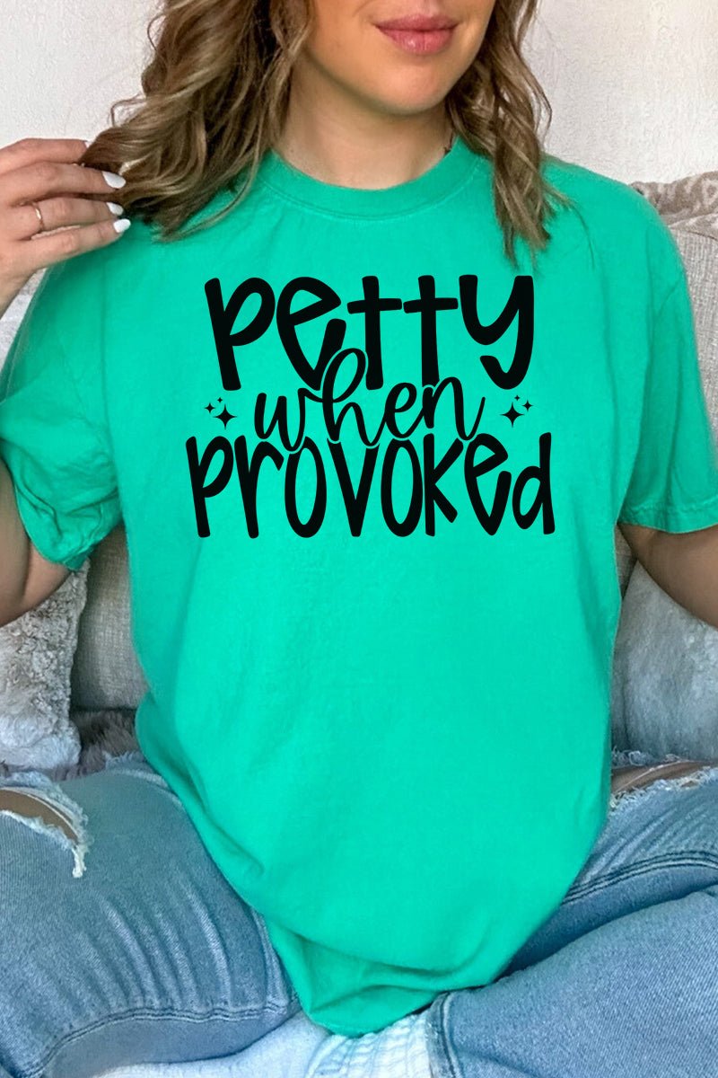 Petty When Provoked Comfort Colors Adult Ring - Spun Cotton Tee - Wholesale Accessory Market