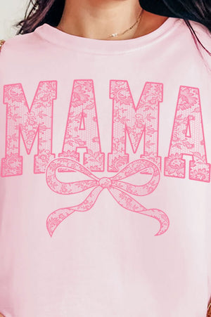 Pink Lace Mama Comfort Colors Adult Ring - Spun Cotton Tee - Wholesale Accessory Market