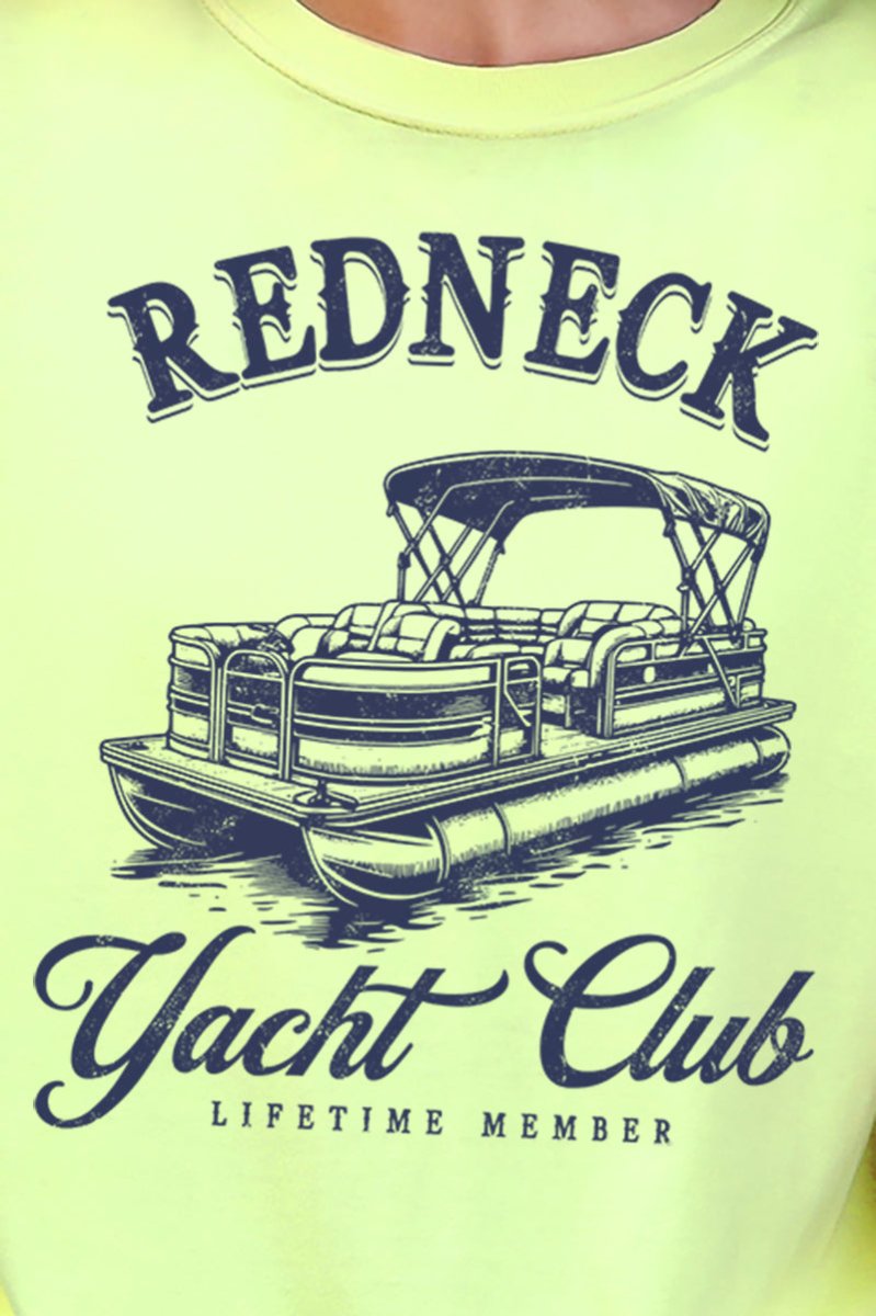 Redneck Yacht Club Comfort Colors Adult Ring - Spun Cotton Tee - Wholesale Accessory Market
