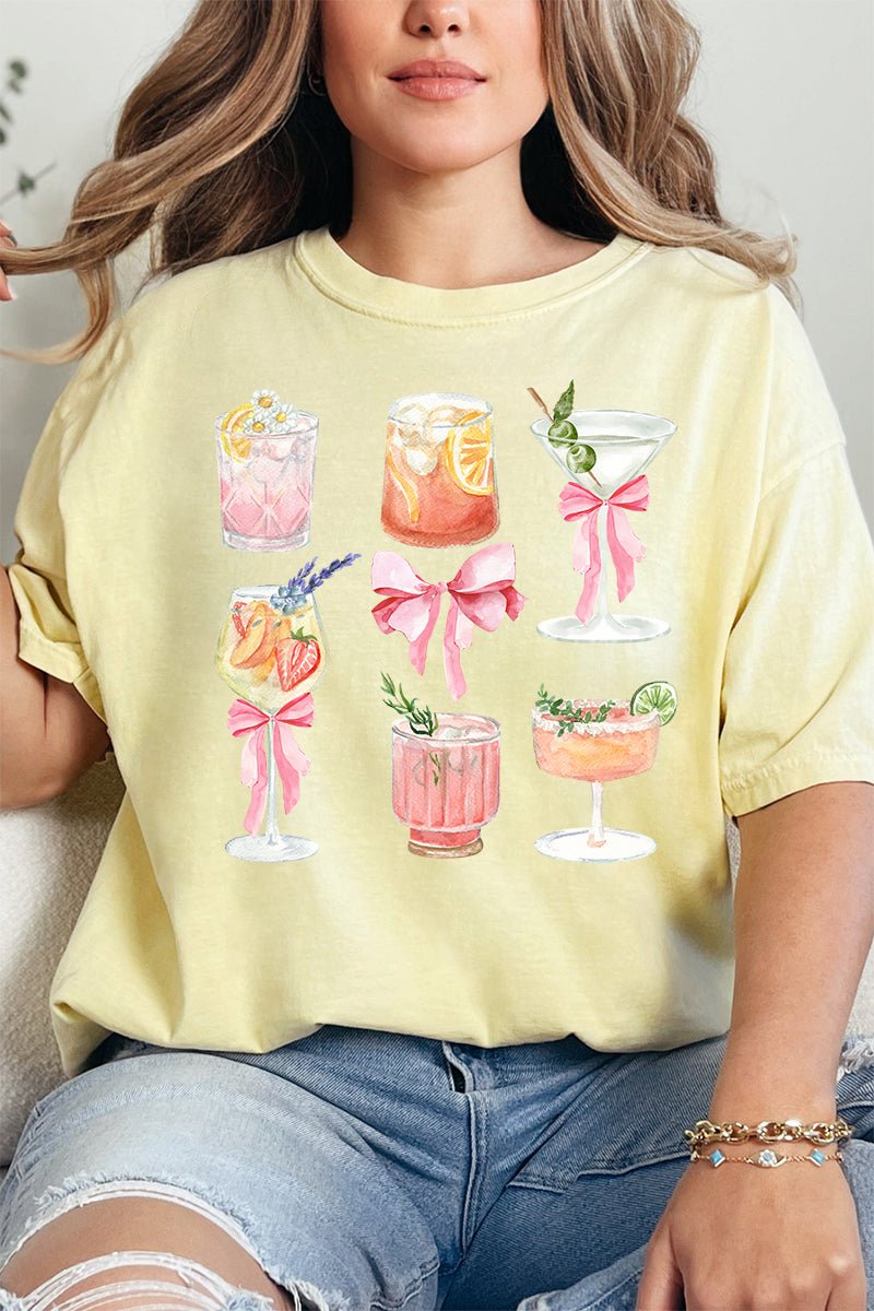 Sips By The Pool Comfort Colors Adult Ring - Spun Cotton Tee - Wholesale Accessory Market