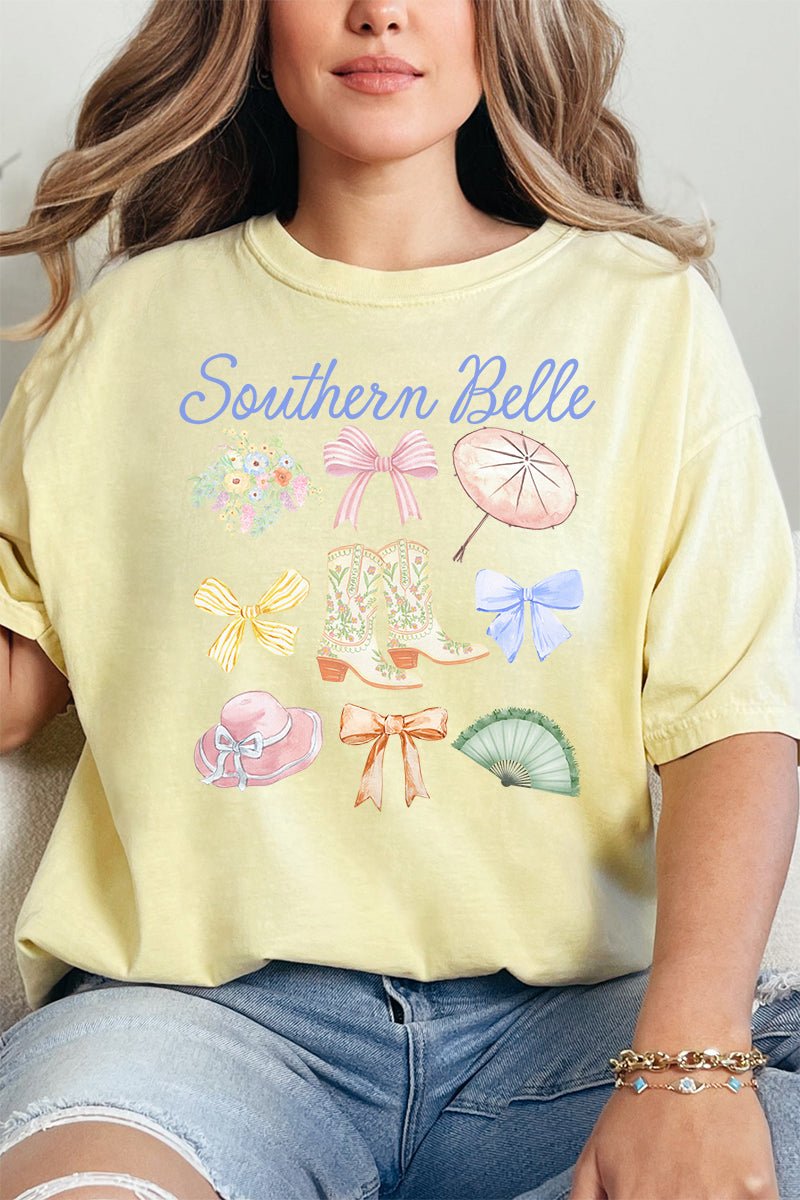 Southern Belle Summer Comfort Colors Adult Ring - Spun Cotton Tee - Wholesale Accessory Market