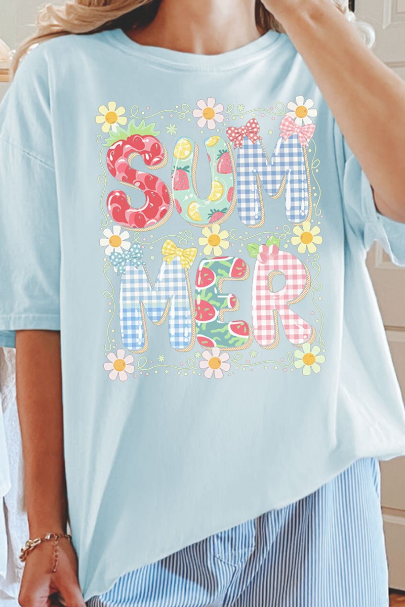 Summer Picnic Comfort Colors Adult Ring - Spun Cotton Tee - Wholesale Accessory Market