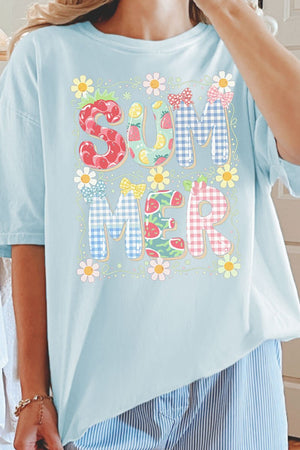 Summer Picnic Comfort Colors Adult Ring - Spun Cotton Tee - Wholesale Accessory Market