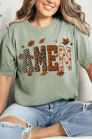 Autumn Amen Comfort Colors Adult Ring - Spun Cotton Tee - Wholesale Accessory Market