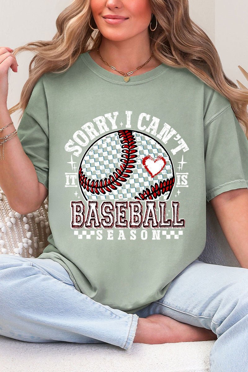 Baseball Over Everything Comfort Colors Adult Ring - Spun Cotton Tee - Wholesale Accessory Market