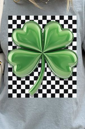 Bubble Clover Retro Comfort Colors Adult Ring - Spun Cotton Tee - Wholesale Accessory Market