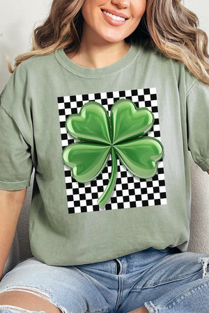 Bubble Clover Retro Comfort Colors Adult Ring - Spun Cotton Tee - Wholesale Accessory Market