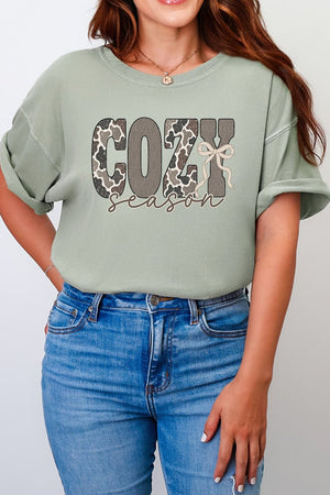 Camo Cozy Season Comfort Colors Adult Ring-Spun Cotton Tee - Wholesale Accessory Market