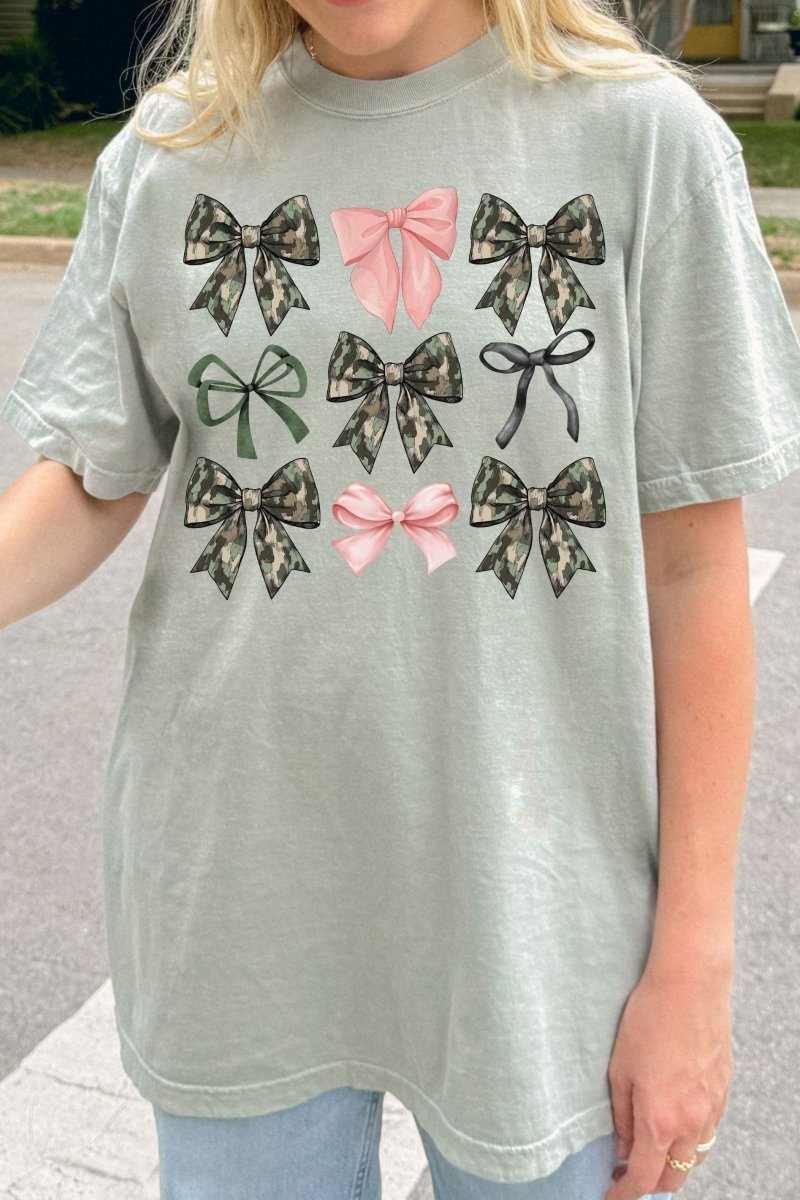 Camo Girly Comfort Colors Adult Ring - Spun Cotton Tee - Wholesale Accessory Market