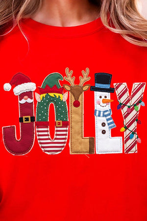 Christmas Characters Jolly Comfort Colors Adult Ring-Spun Cotton Tee - Wholesale Accessory Market