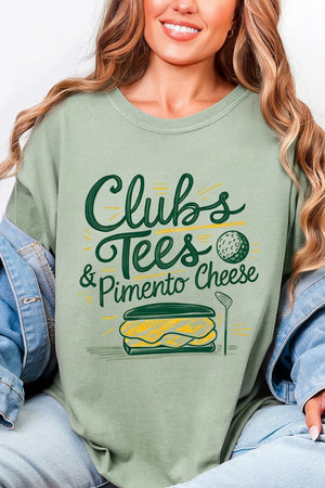 Clubs, Tees & Pimento Cheese Comfort Colors Adult Ring - Spun Cotton Tee - Wholesale Accessory Market