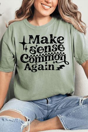 Common Sense Comfort Colors Adult Ring - Spun Cotton Tee - Wholesale Accessory Market