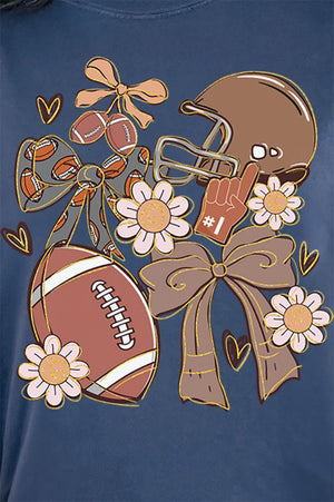 Coquette Daisy Gameday Comfort Colors Adult Ring - Spun Cotton Tee - Wholesale Accessory Market
