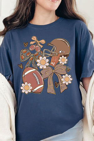 Coquette Daisy Gameday Comfort Colors Adult Ring - Spun Cotton Tee - Wholesale Accessory Market