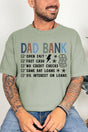 Dad Bank Comfort Colors Adult Ring - Spun Cotton Tee - Wholesale Accessory Market