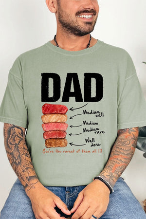 Dad Rarest Of All Comfort Colors Adult Ring - Spun Cotton Tee - Wholesale Accessory Market