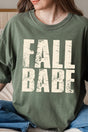Distressed Fall Babe Comfort Colors Adult Ring - Spun Cotton Tee - Wholesale Accessory Market