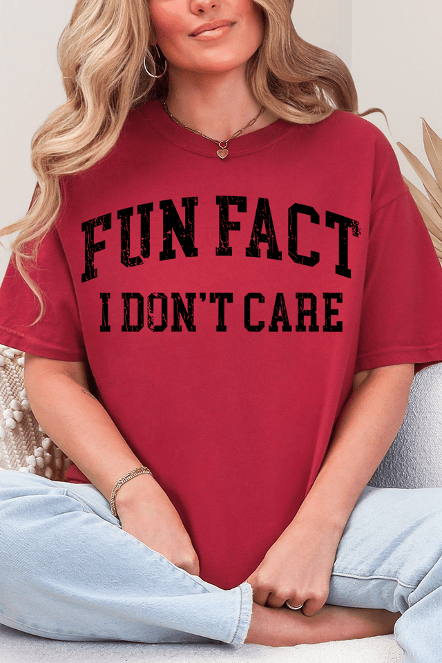 Distressed Fun Fact Comfort Colors Adult Ring - Spun Cotton Tee - Wholesale Accessory Market