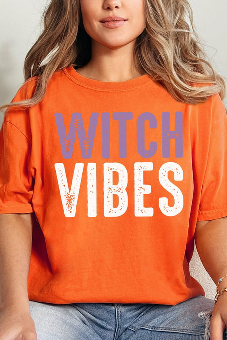 Distressed Witch Vibes Comfort Colors Adult Ring - Spun Cotton Tee - Wholesale Accessory Market