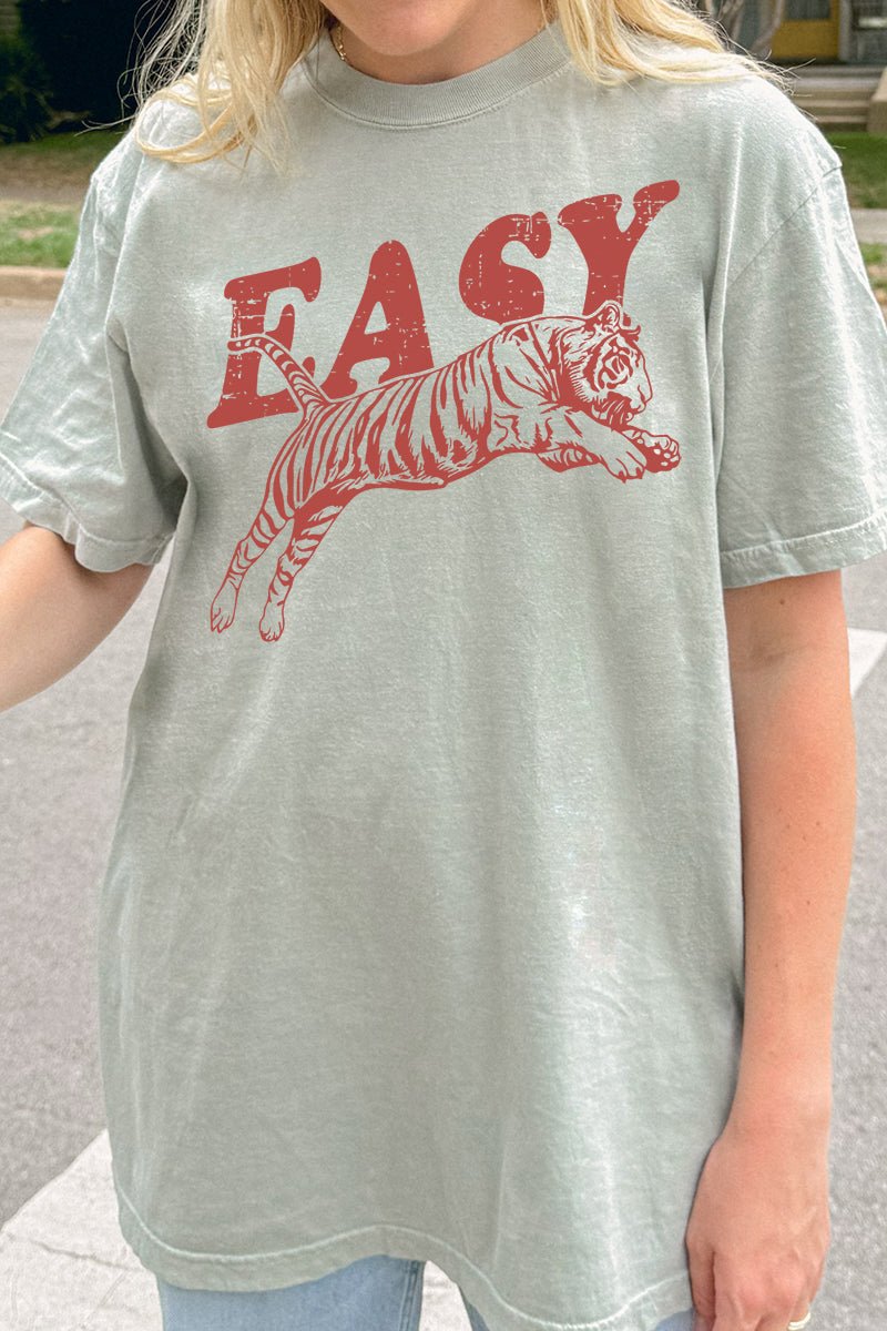 Easy Tiger Comfort Colors Adult Ring - Spun Cotton Tee - Wholesale Accessory Market