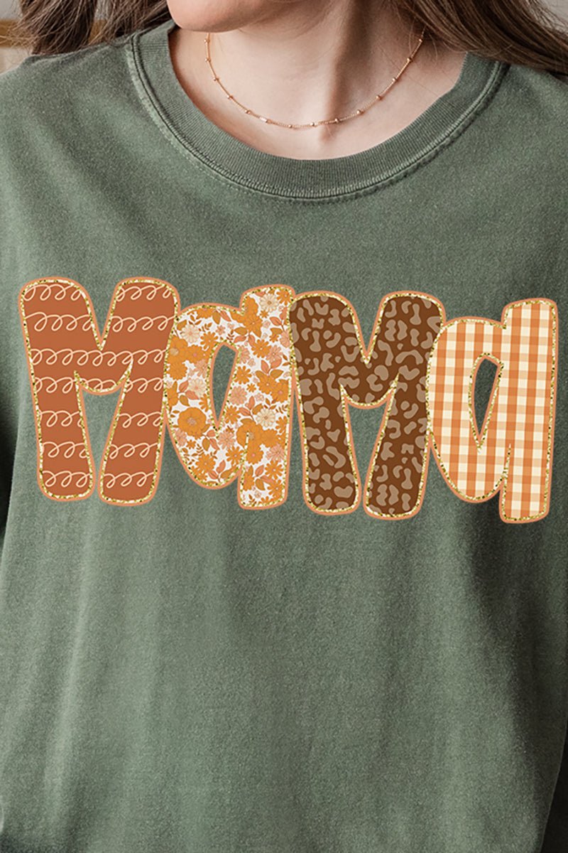 Fall Daze Mama Comfort Colors Adult Ring - Spun Cotton Tee - Wholesale Accessory Market