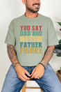 Father Figure Comfort Colors Adult Ring - Spun Cotton Tee - Wholesale Accessory Market