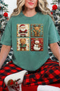 Gang's All Here Christmas Comfort Colors Adult Ring - Spun Cotton Tee - Wholesale Accessory Market