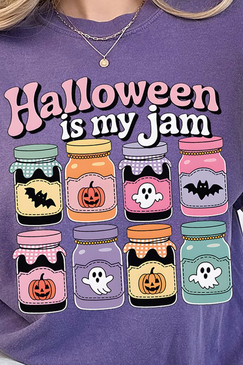 Halloween Is My Jam Comfort Colors Adult Ring - Spun Cotton Tee - Wholesale Accessory Market