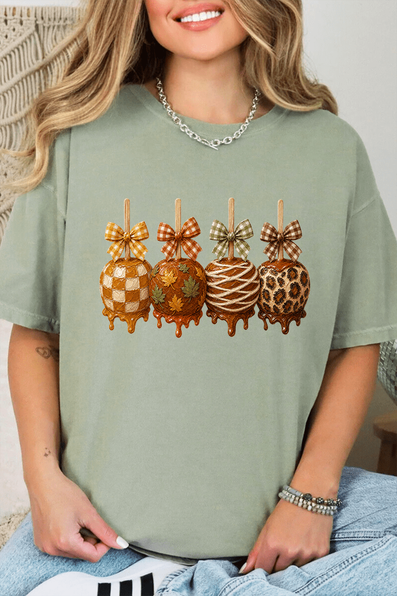 Harvest Painted Apples Comfort Colors Adult Ring-Spun Cotton Tee - Wholesale Accessory Market