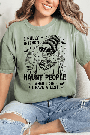 Haunt People Comfort Colors Adult Ring - Spun Cotton Tee - Wholesale Accessory Market