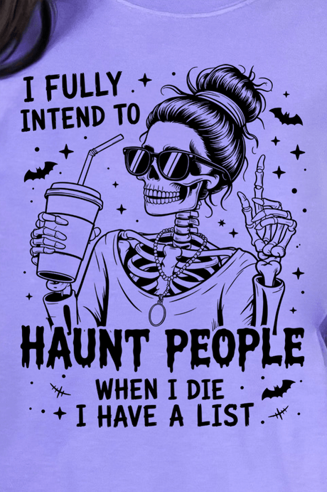 Haunt People Comfort Colors Adult Ring - Spun Cotton Tee - Wholesale Accessory Market