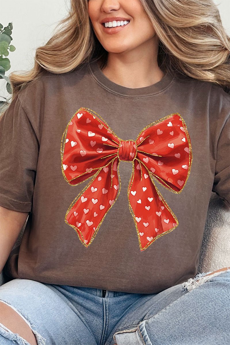 Heartfelt Coquette Comfort Colors Adult Ring - Spun Cotton Tee - Wholesale Accessory Market