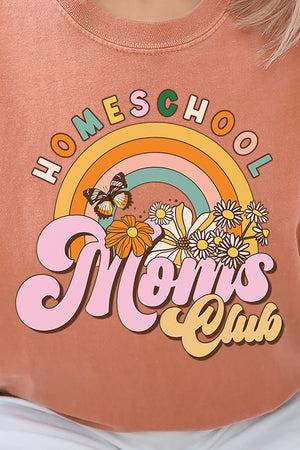 Homeschool Moms Club Comfort Colors Adult Ring - Spun Cotton Tee - Wholesale Accessory Market