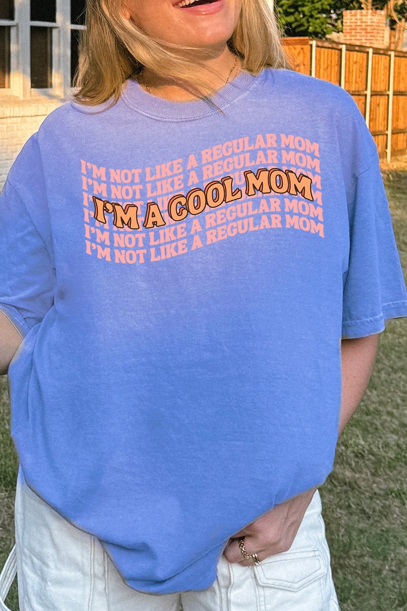 I'm A Cool Mom Comfort Colors Adult Ring - Spun Cotton Tee - Wholesale Accessory Market