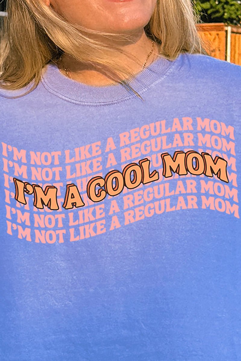 I'm A Cool Mom Comfort Colors Adult Ring - Spun Cotton Tee - Wholesale Accessory Market