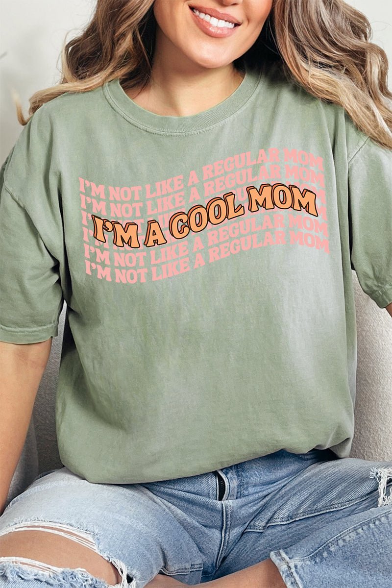 I'm A Cool Mom Comfort Colors Adult Ring - Spun Cotton Tee - Wholesale Accessory Market