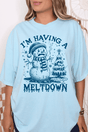 I'm Having A Meltdown Comfort Colors Adult Ring - Spun Cotton Tee - Wholesale Accessory Market