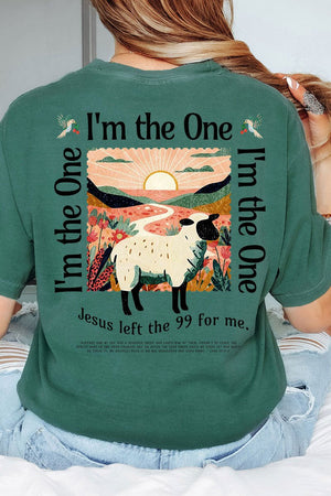 I'm The One Front & Back Comfort Colors Adult Ring - Spun Cotton Tee - Wholesale Accessory Market